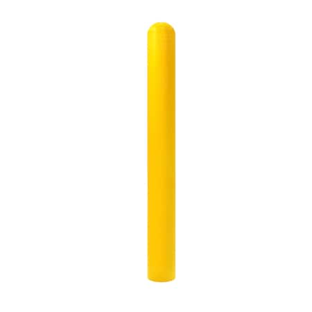 Post Guard Dome Top Bollard Cover 8" Dome yellow